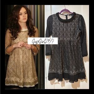 SOLD Marc by Marc Jacobs Dita lace black dress 0 ASO Blair Waldorf Gossip Girl